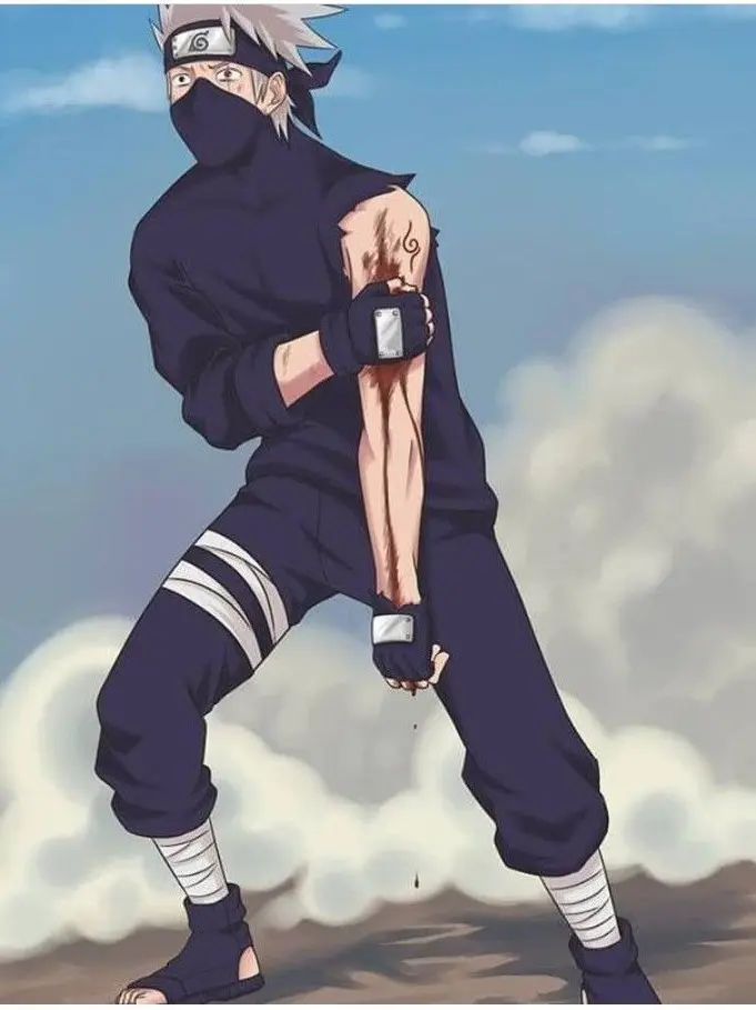 Gothicsoul의 Injured Kakashi.