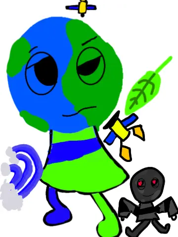 HeavyFlag7693의 Earth and moon. And