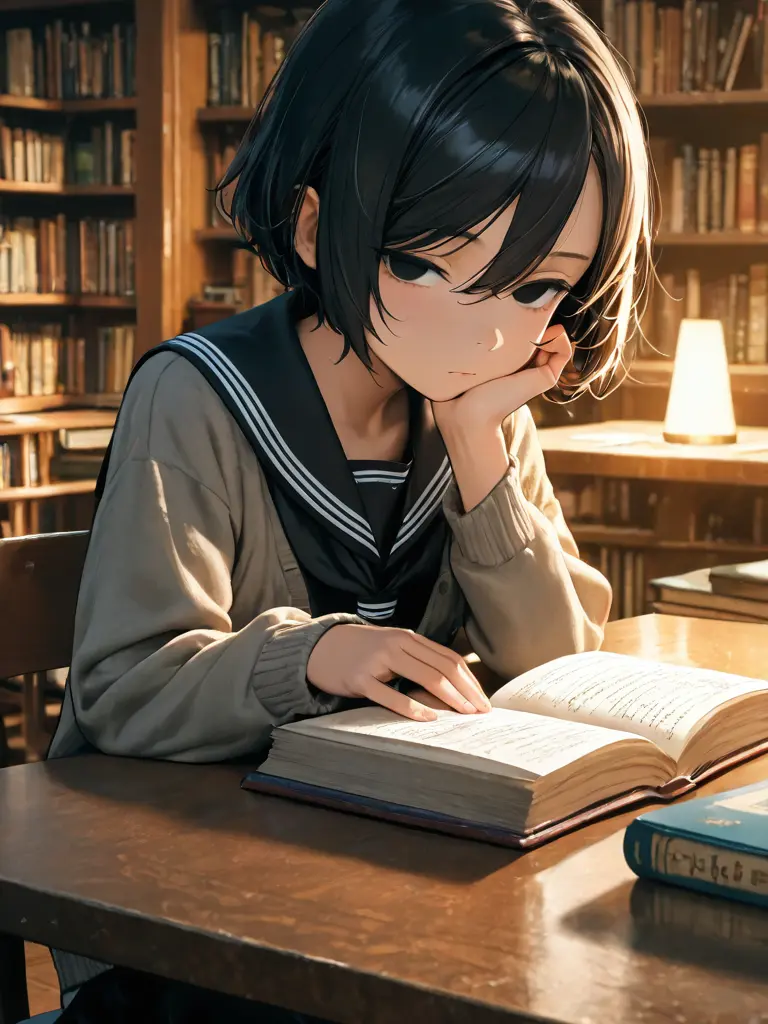 MightyIron4650의 図書委員の女の子