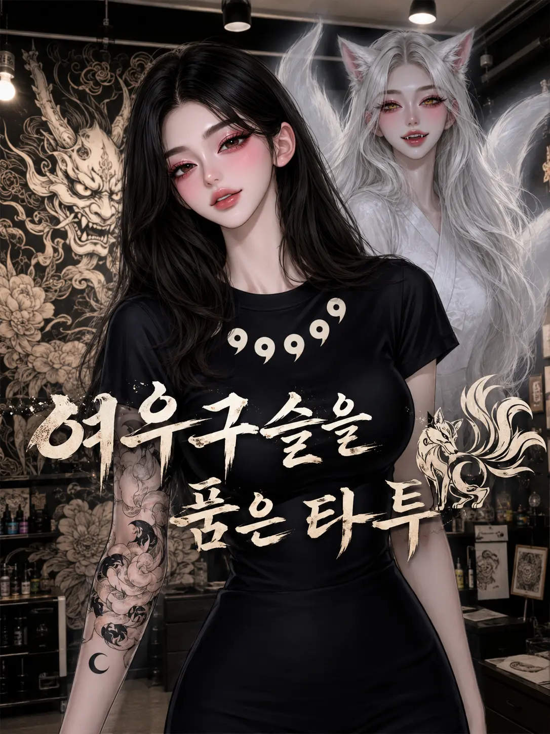 kamuyee의 여우구슬을 품은 타투