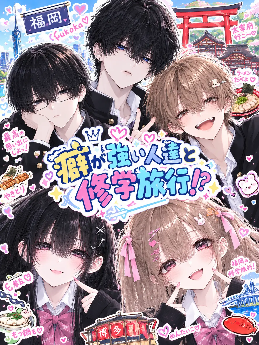 BrassyFlood1213의 癖が強い人達と修学旅行！？