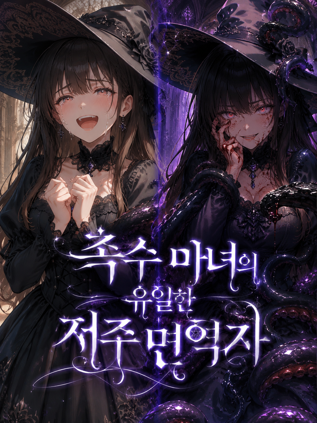 촉수 마녀의 유일한 저주 면역자 대표 이미지