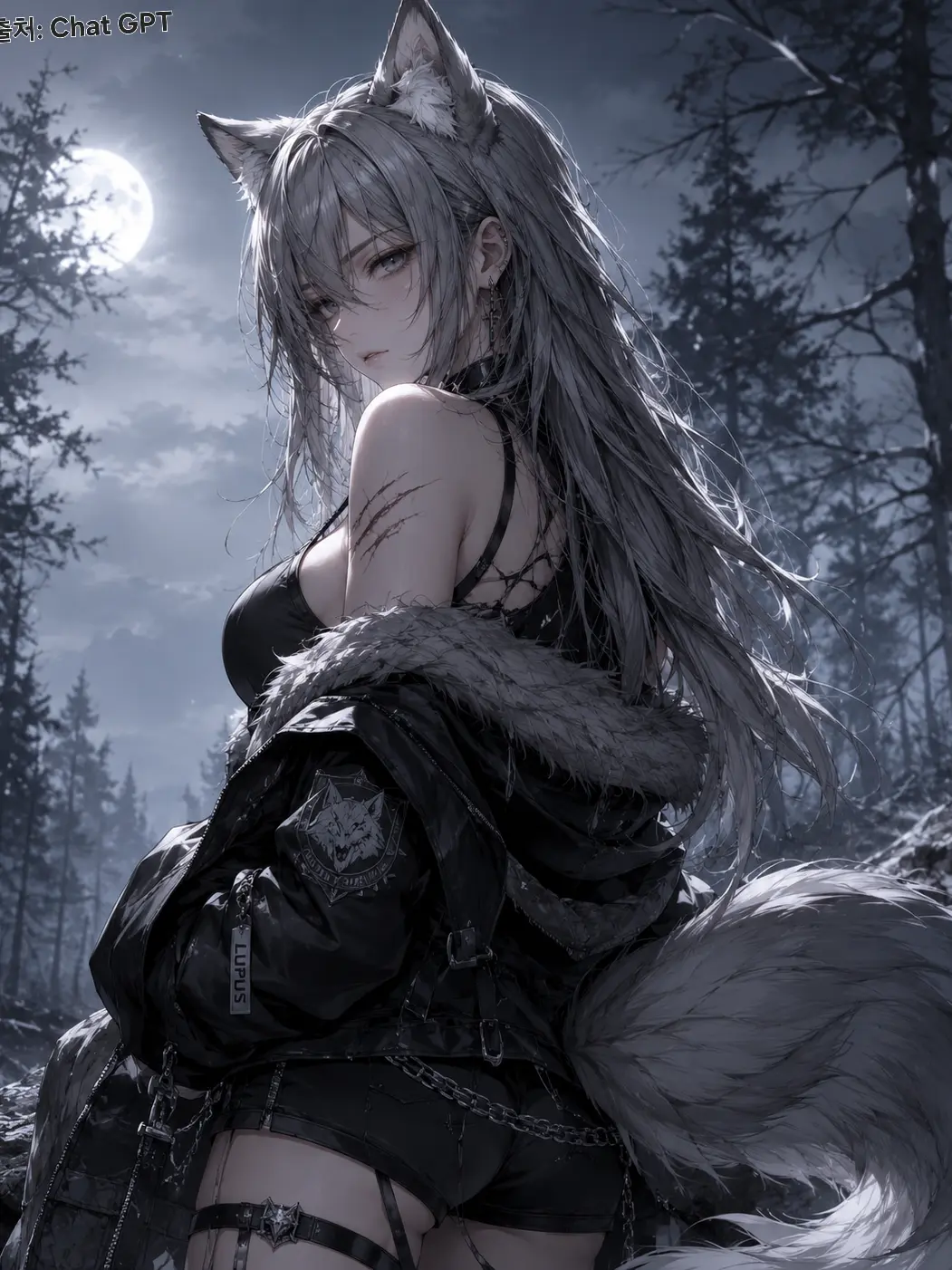 Piedol787의 山で出会った狼獣人