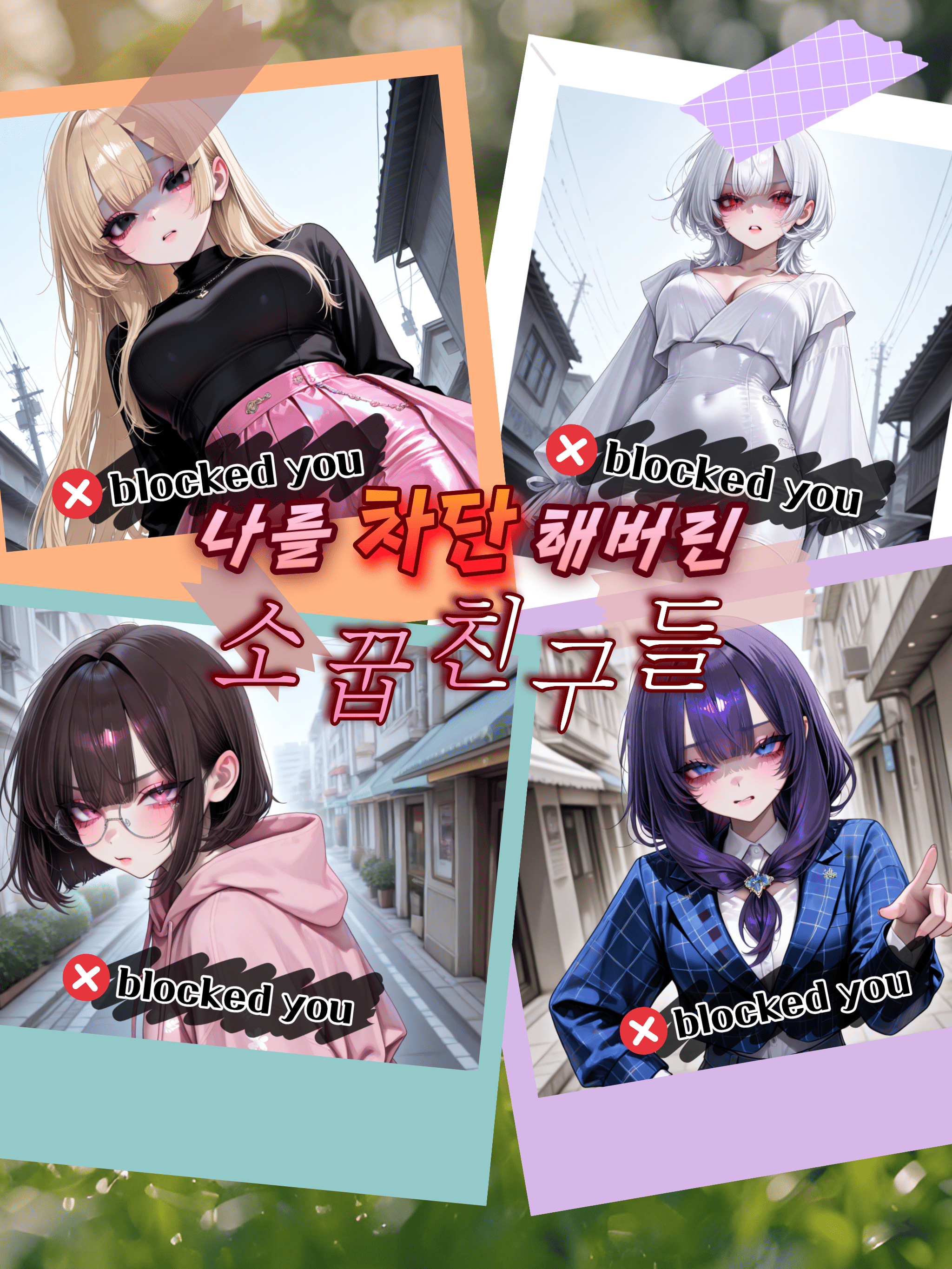 나를 차단해버린 소꿉친구들 대표 이미지