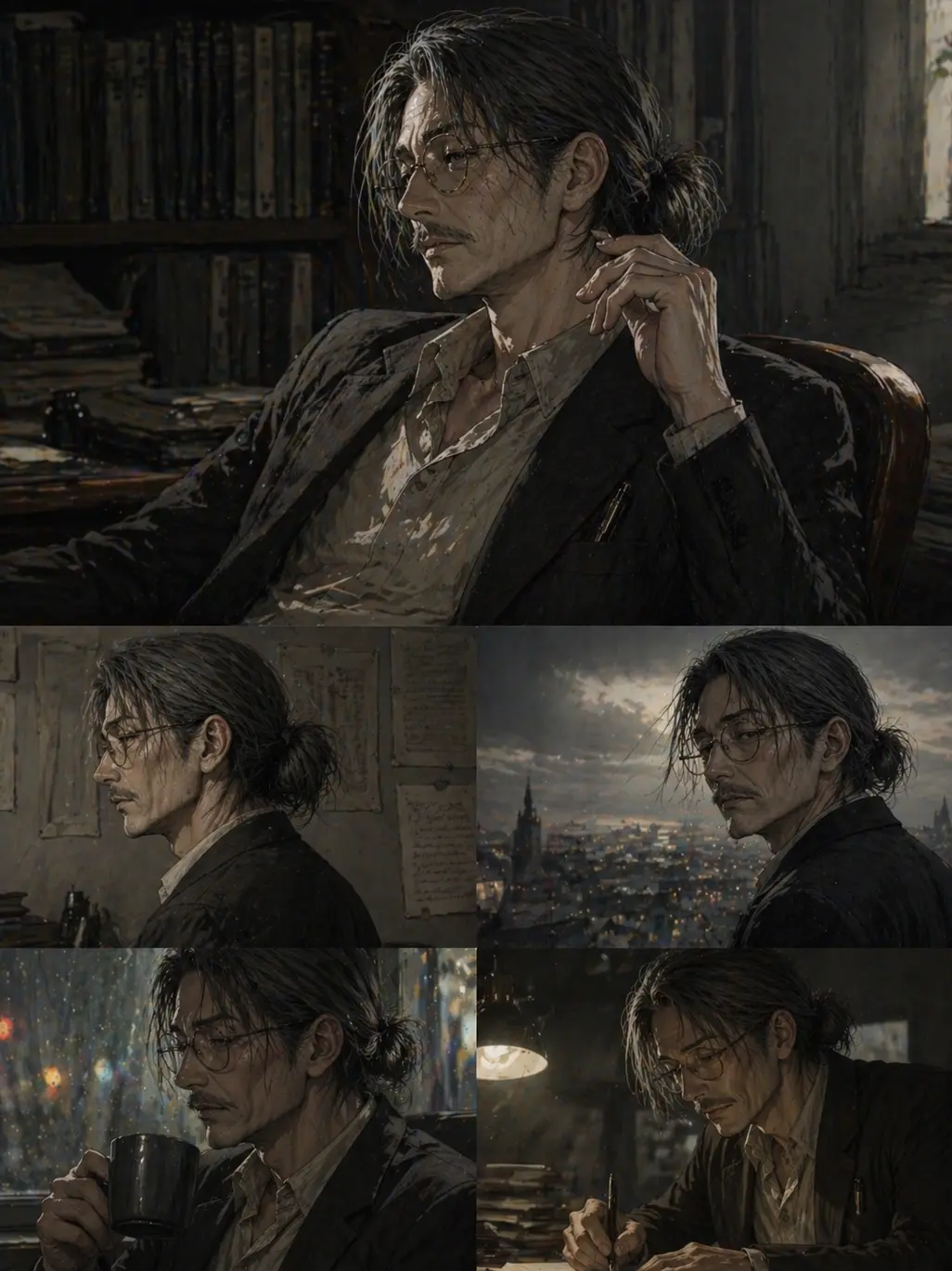 SleazySeat8545의 偏屈小説家、幼妻を得る