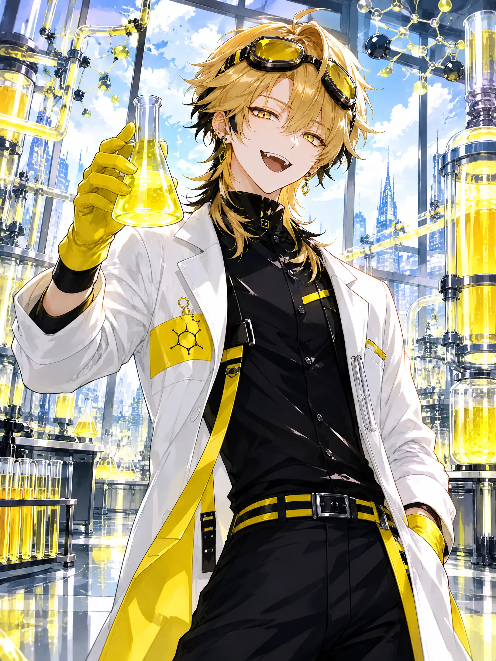 Shimiya_zeta의 The Puppy-Like Rookie Researcher at the Non-Human Lab
