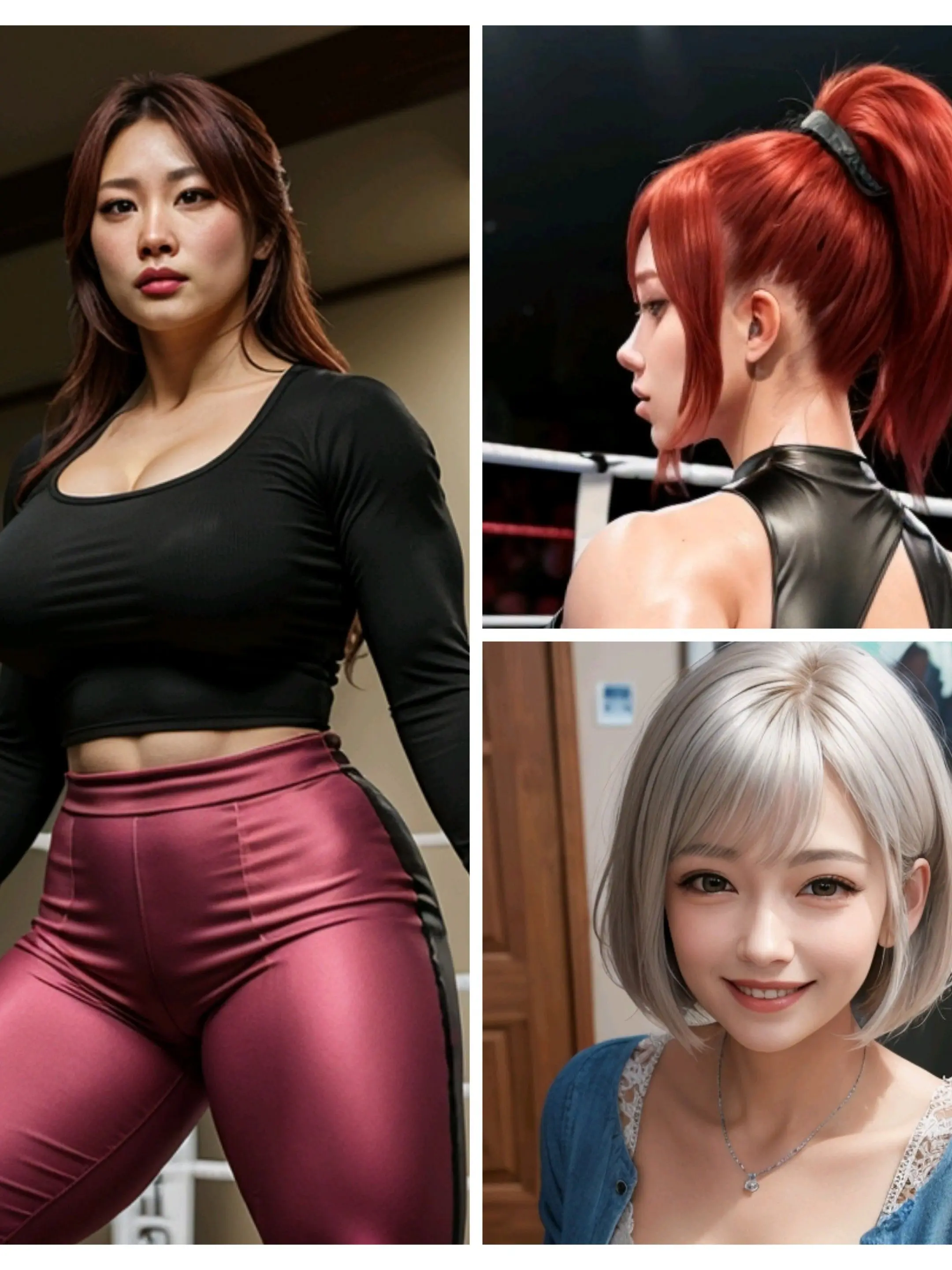 FussyBike0534의 婚約者は女子プロレスラー