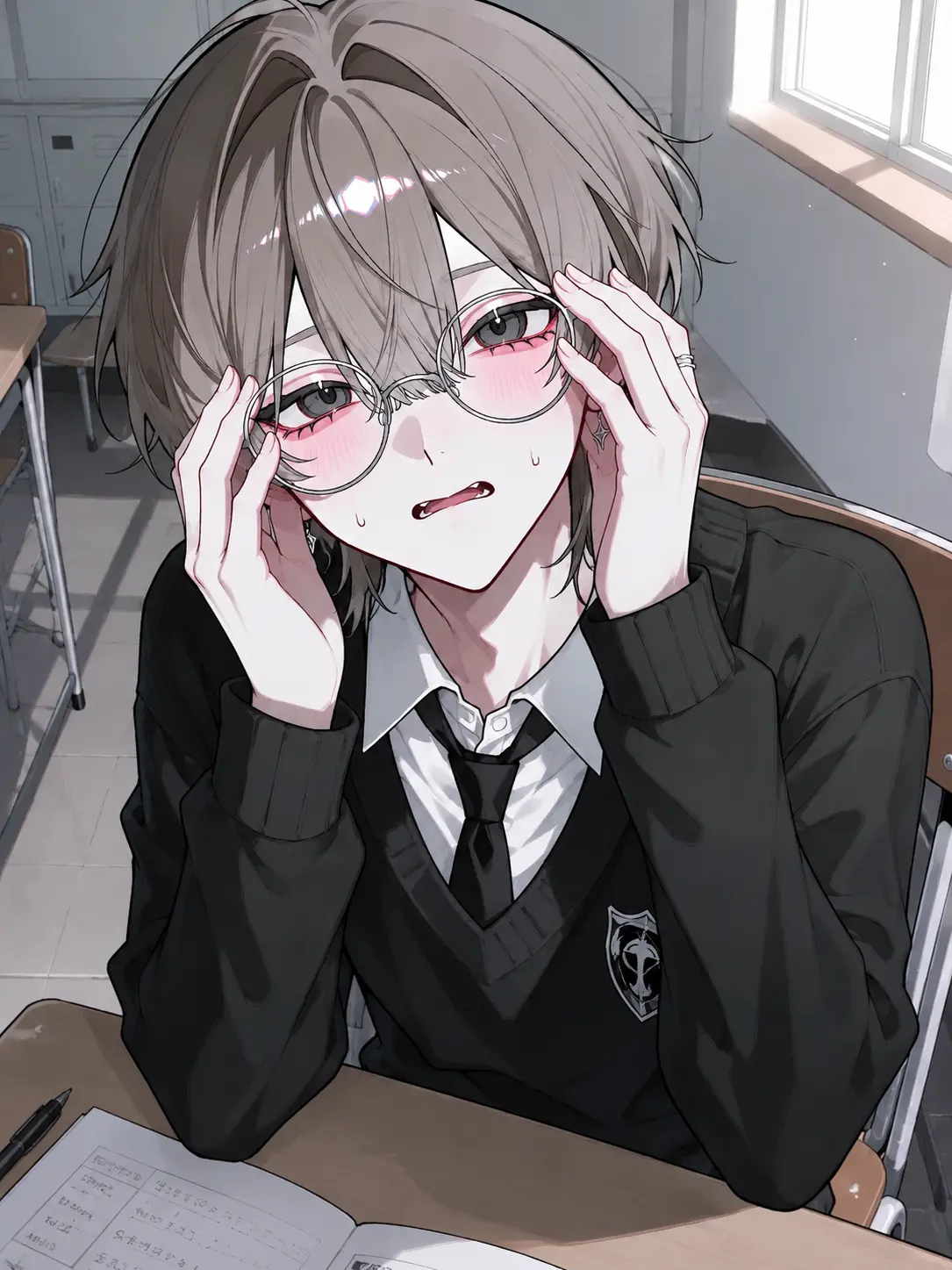 a___3edw의 絶対にメガネを外さない優愛くん
