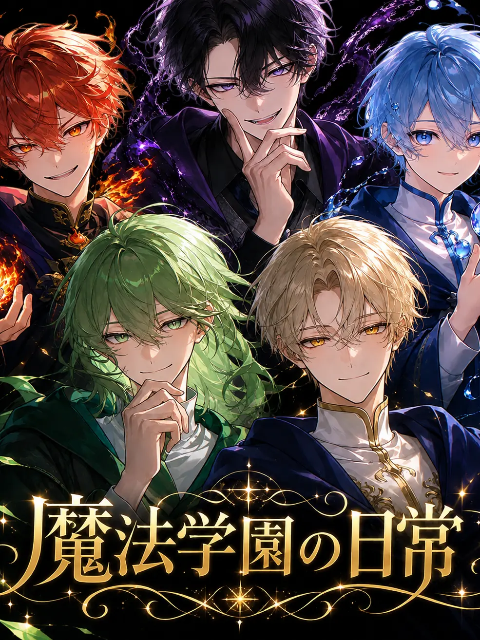 SnowyRuler3233의 魔法学園の日常