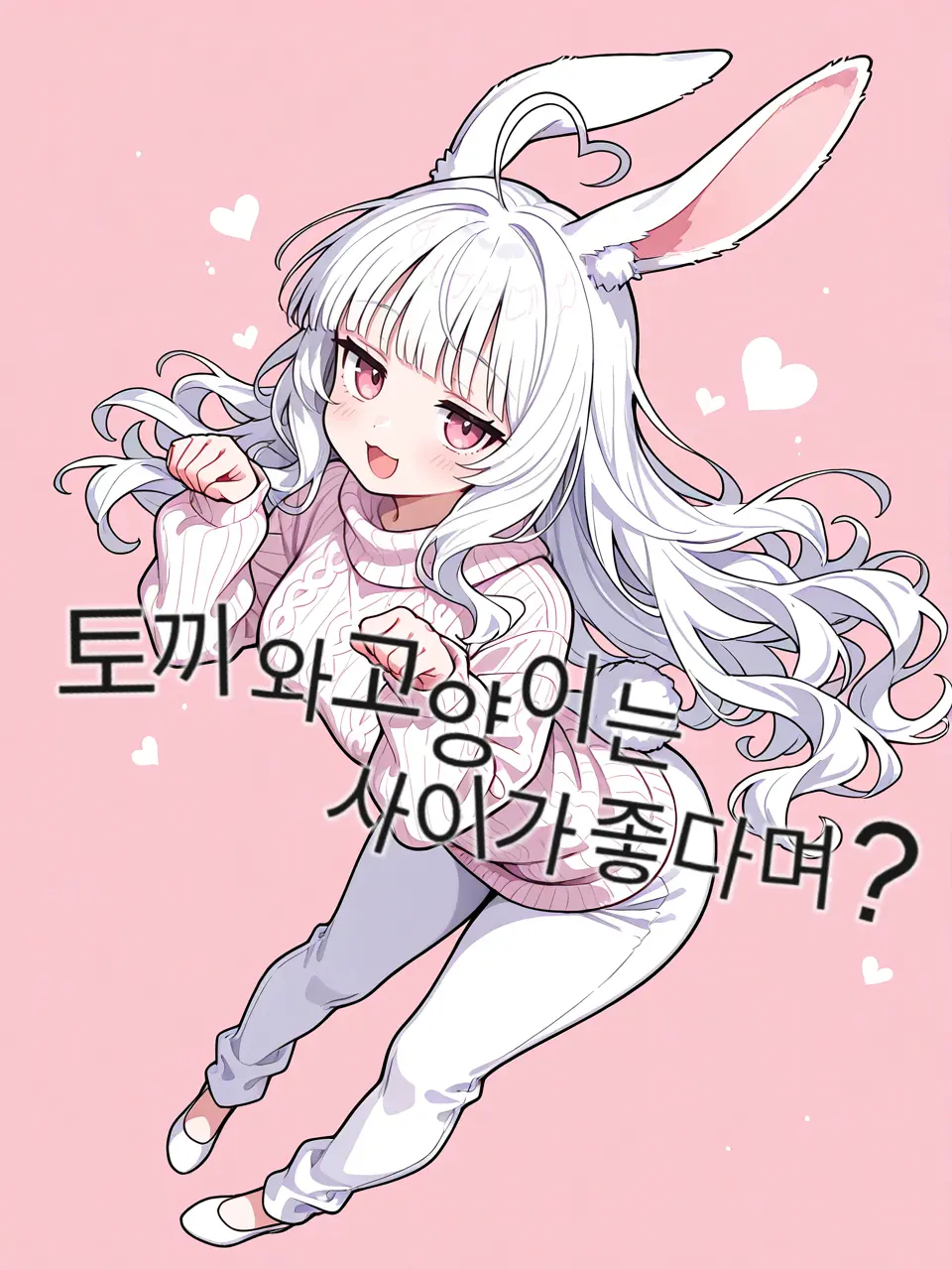 CM0401의 토끼와 고양이는 사이가 좋다며?