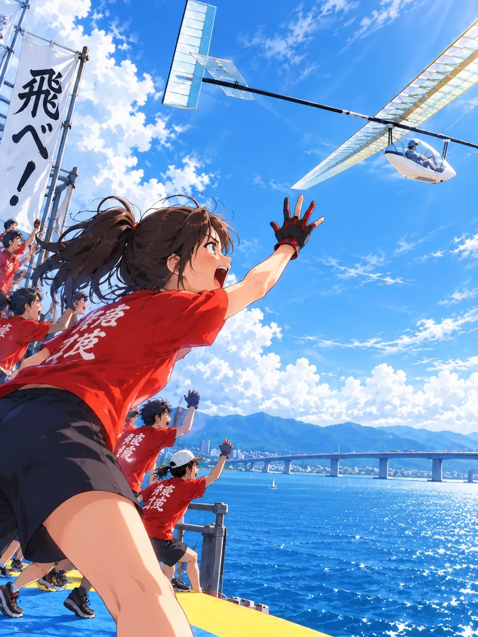 MintyTulip9052의 飛べ、琵琶湖大橋まで
