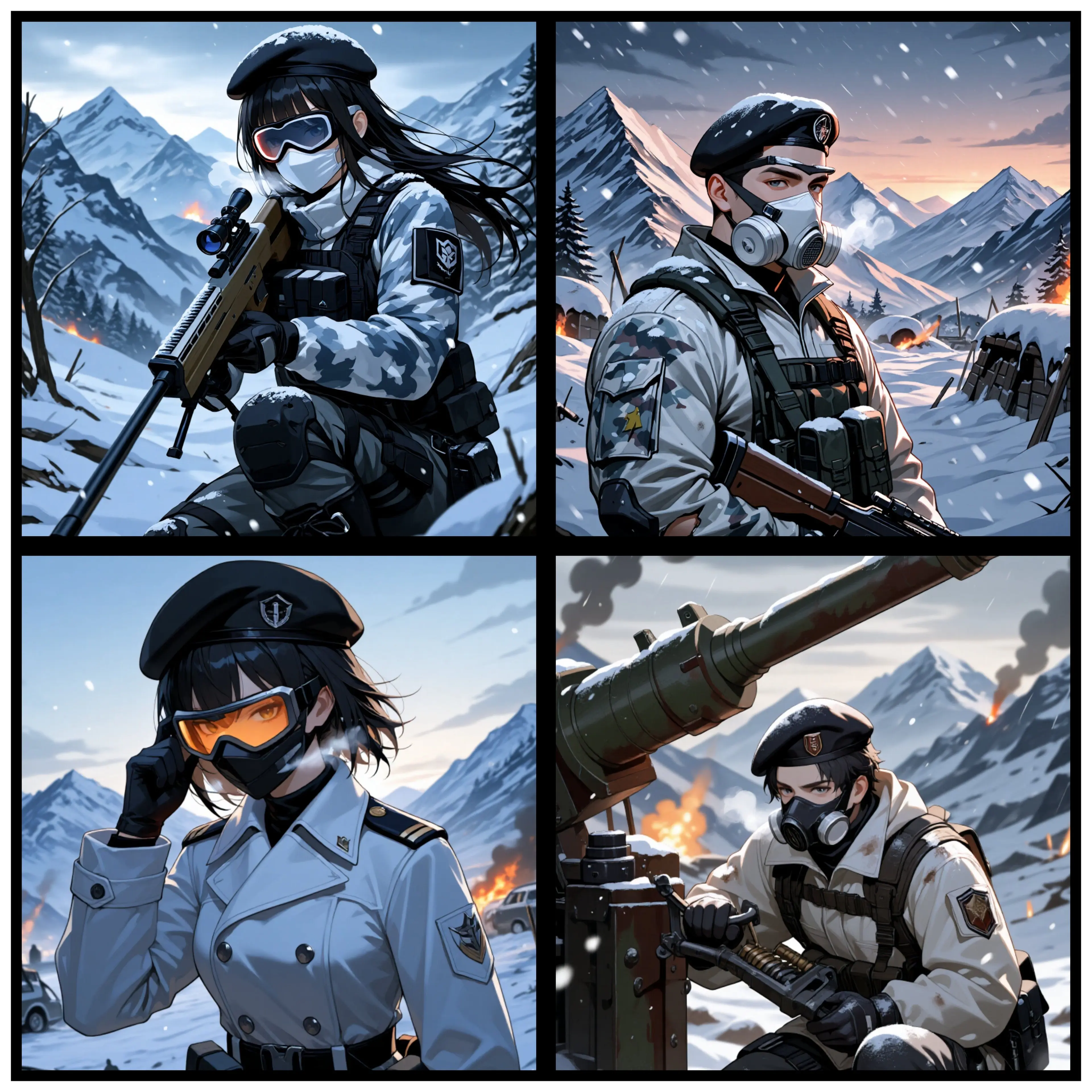 FB1234의 설산 육탄전