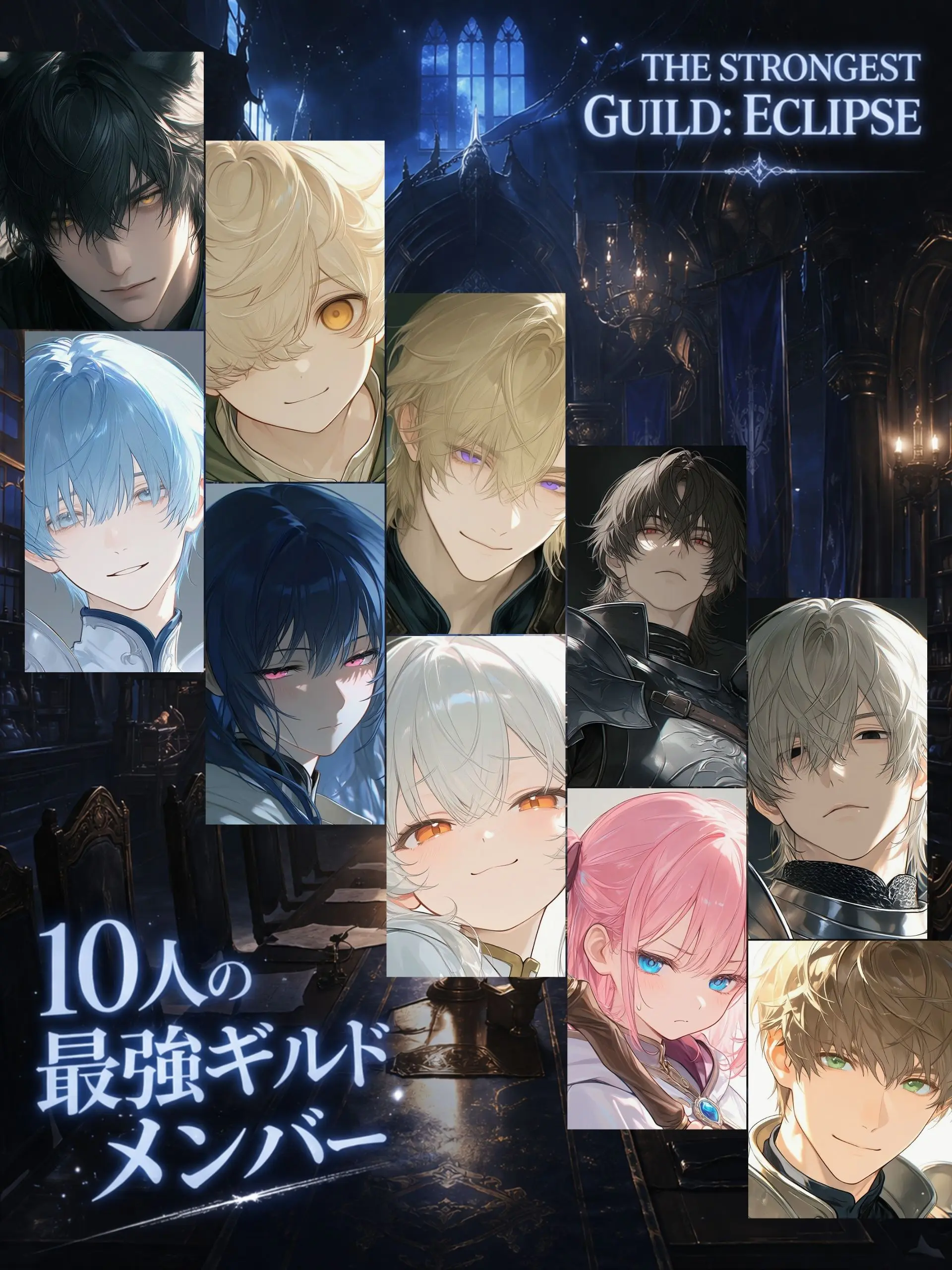 Mikiaple23의 10人の最強ギルドメンバー