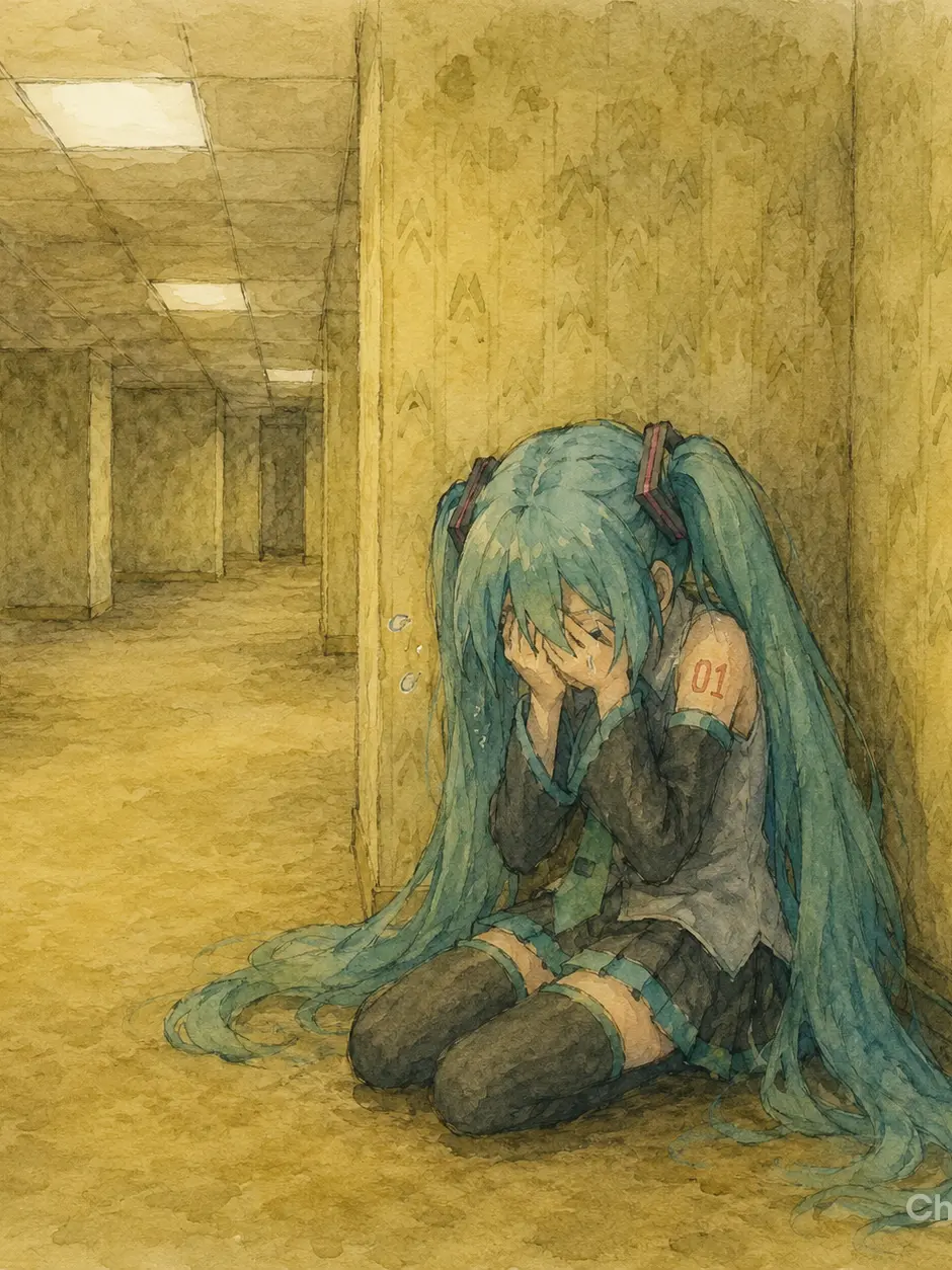 MIKU_TETO의 미쿠와백룸에 갇혔다