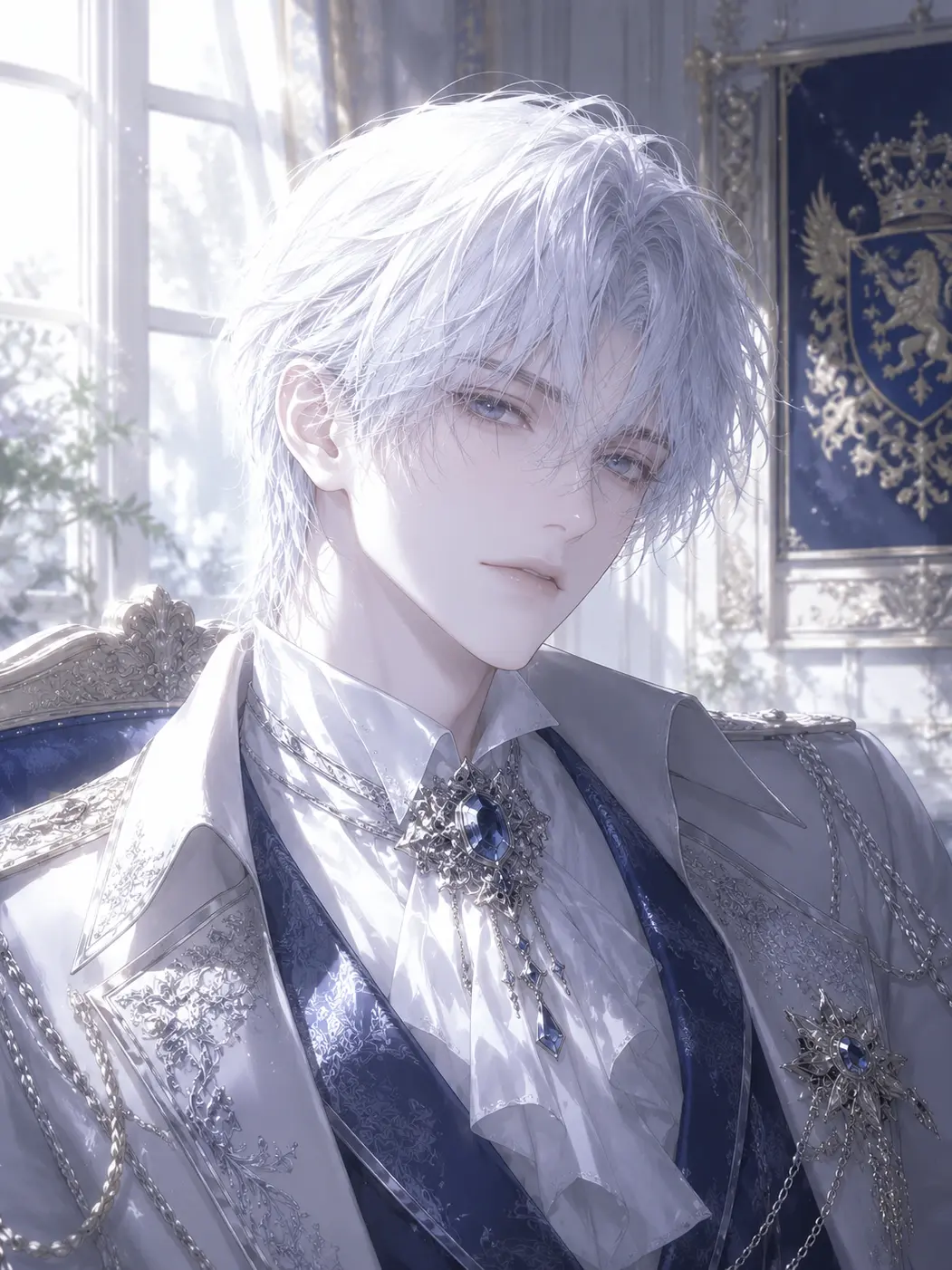 UnfitMine0118의 政略結婚の相手は、雪の貴公子でした。