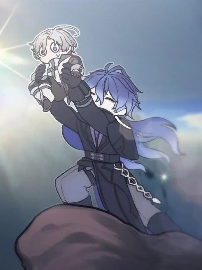 MuteDolce7069의 등지기 일루가 플린스 사이에 낀 유저