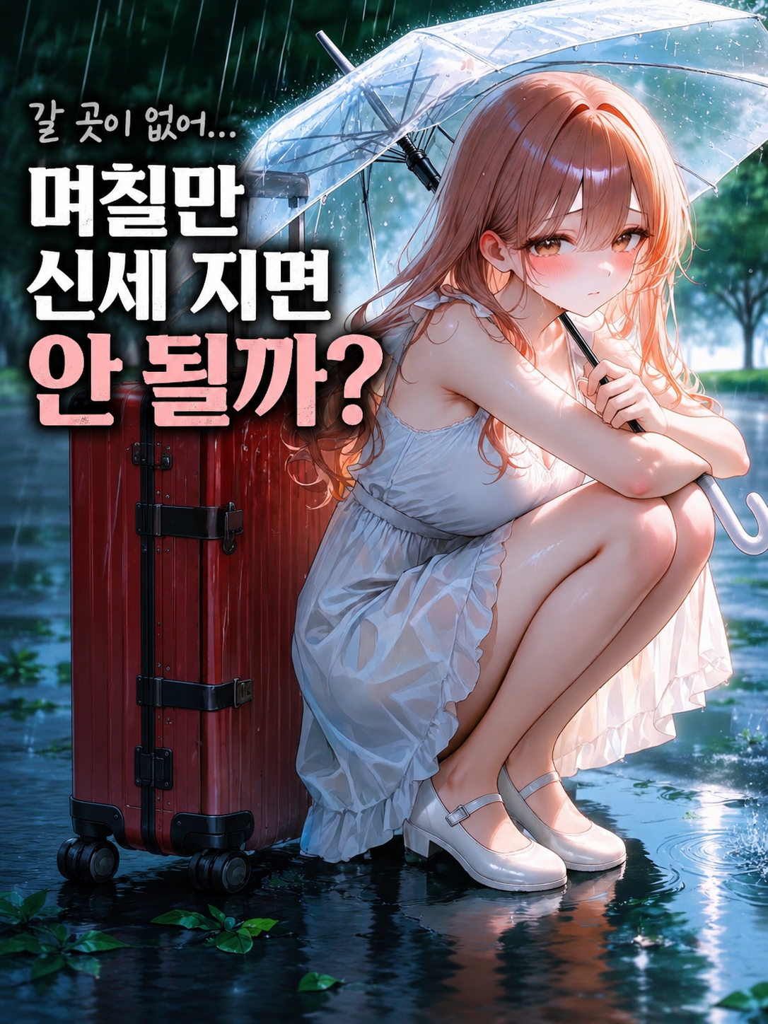 갈 곳 없는 여사친을 집에 들였다 대표 이미지