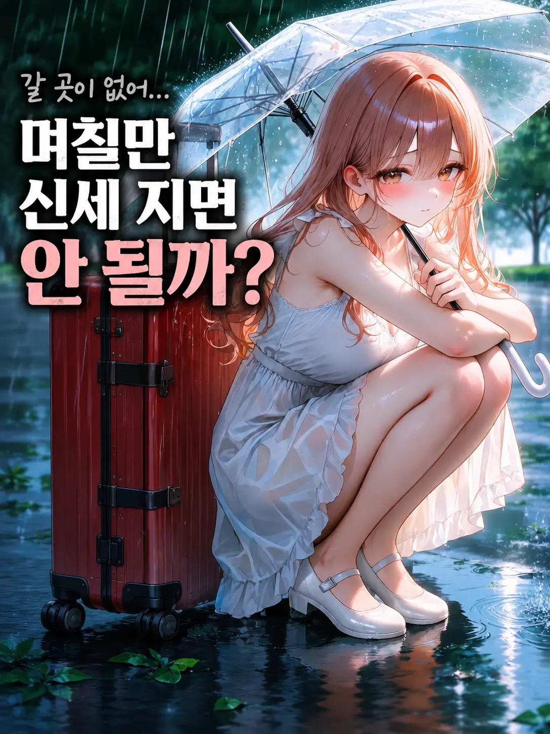 Otenba의 갈 곳 없는 여사친을 집에 들였다
