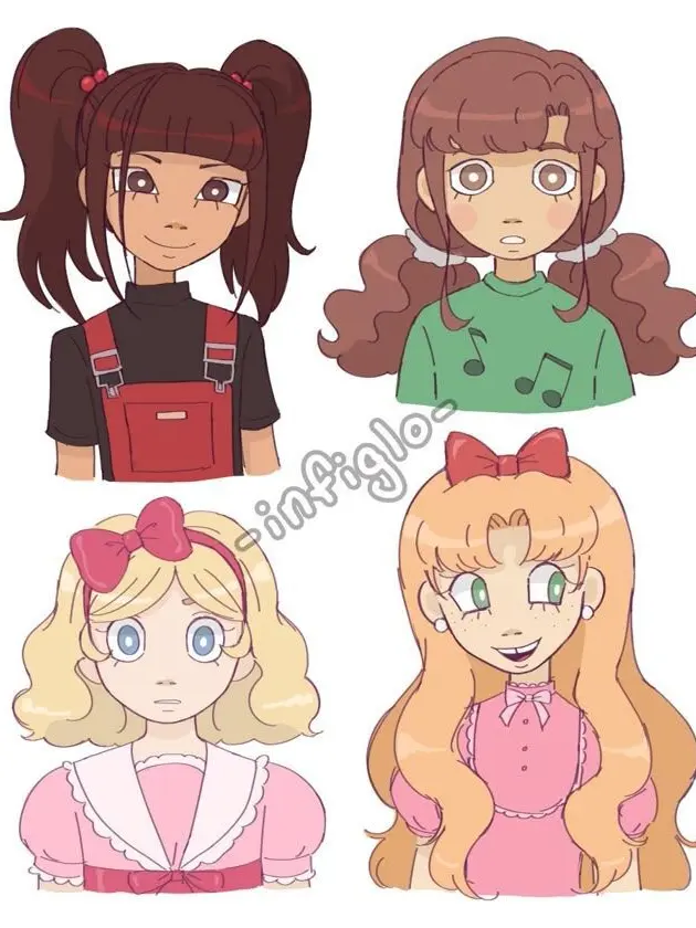 Michael_Aftonzz의 FNaF girls!! (avoiding chaos)