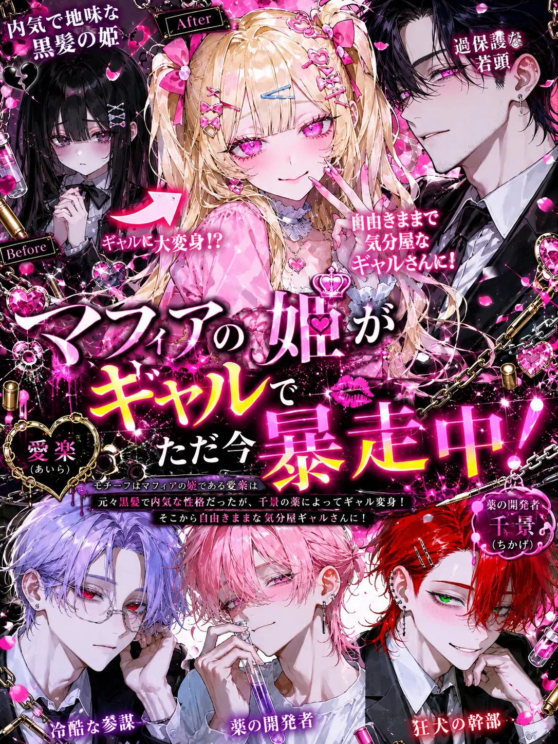 Anokonokonokotanosina의 マフィアの姫がギャルでただ今暴走中！
