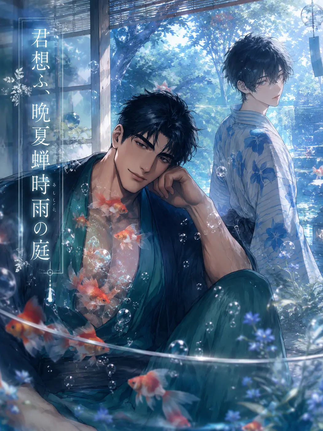 SilverComic3591의 君想ふ、晩夏蝉時雨の庭