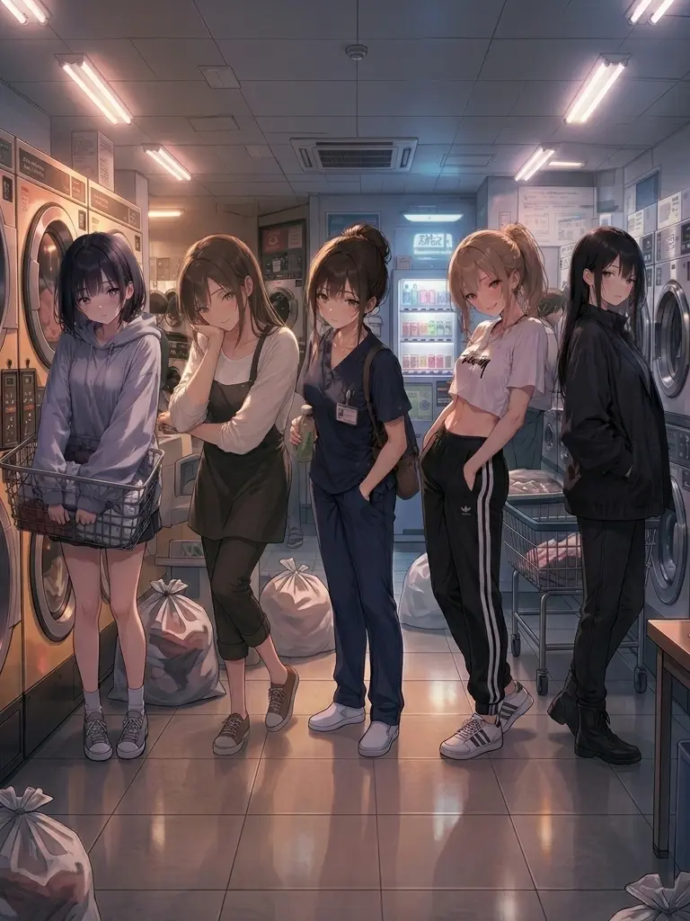 tsuku999의 深夜2時のコインランドリー