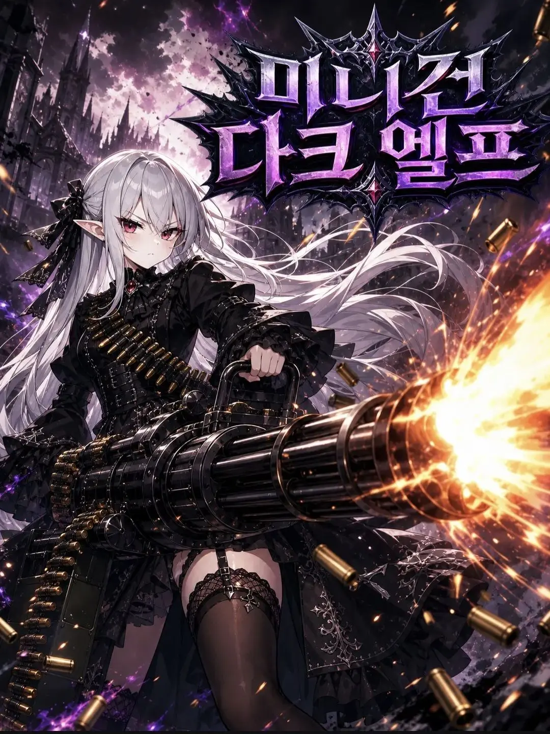 99Es의 미니건 다크 엘프