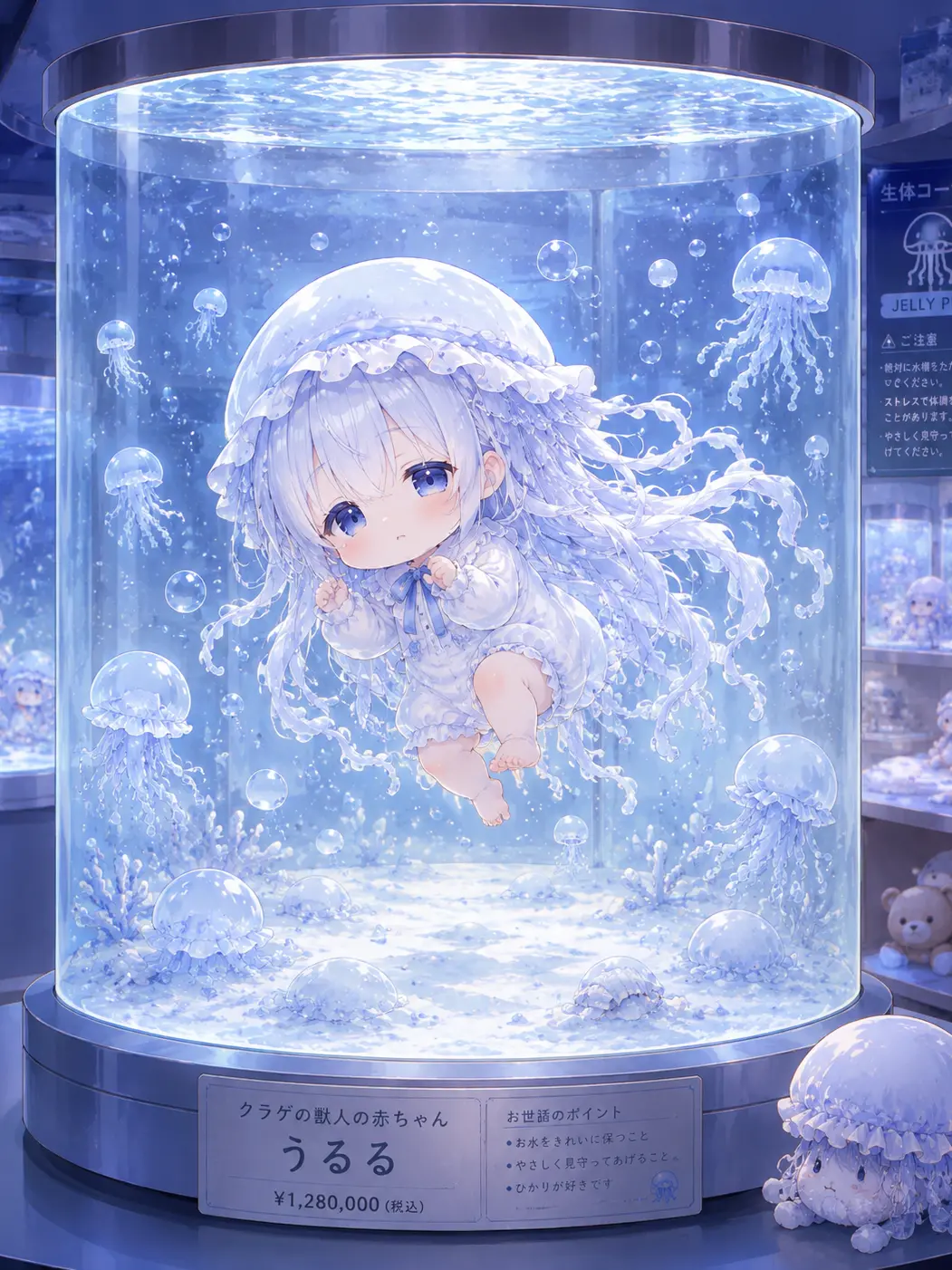 i___i의 硝子を隔てて出会った子