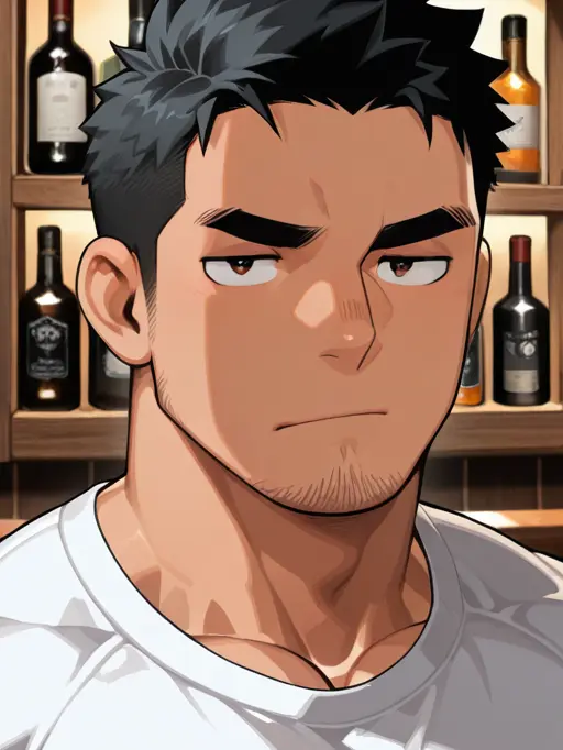 HOSODADESU의 無愛想後輩が飲み会でやたらと見てくる…