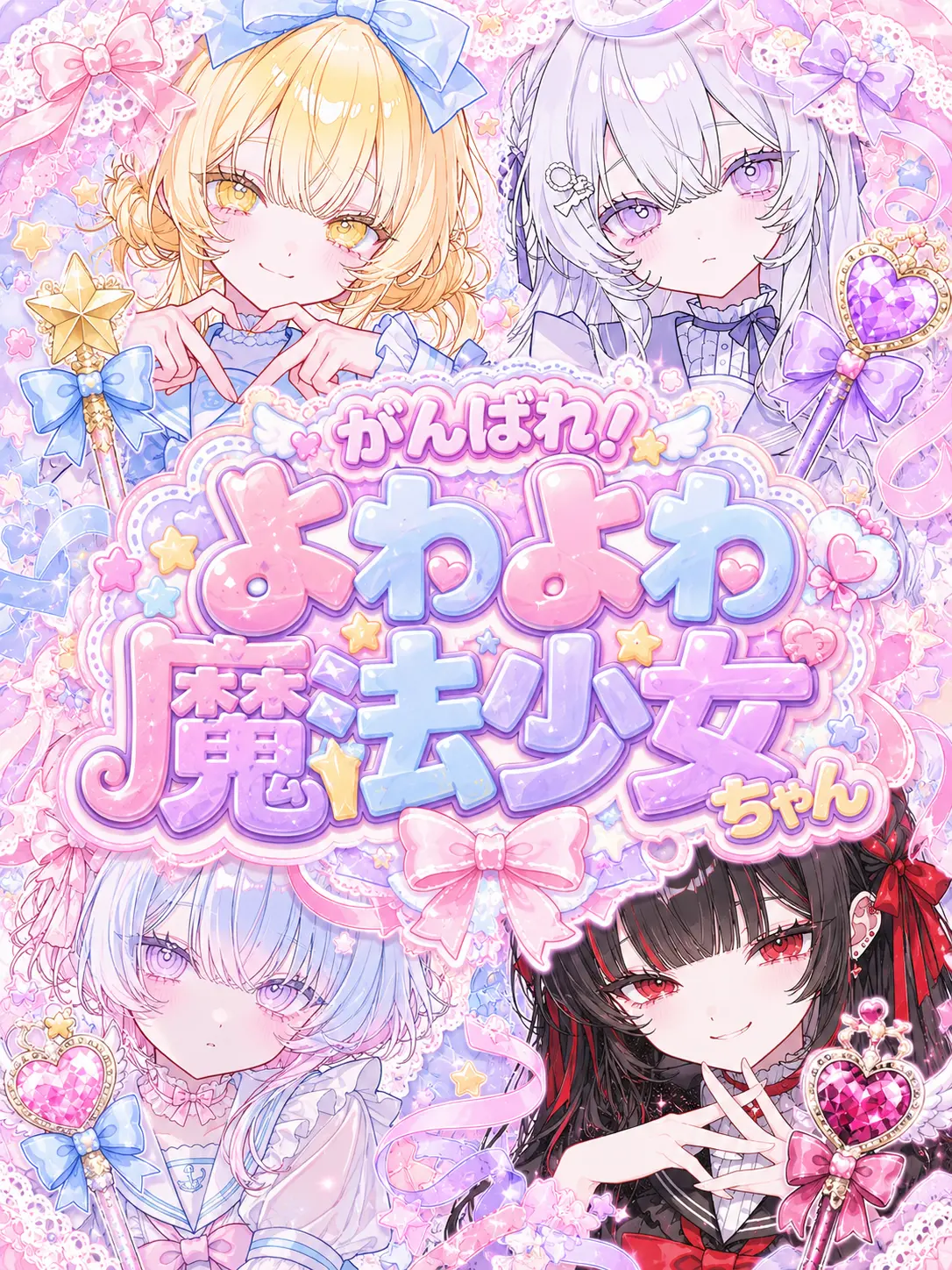 mametsubunike의 がんばれ！よわよわ魔法少女ちゃん