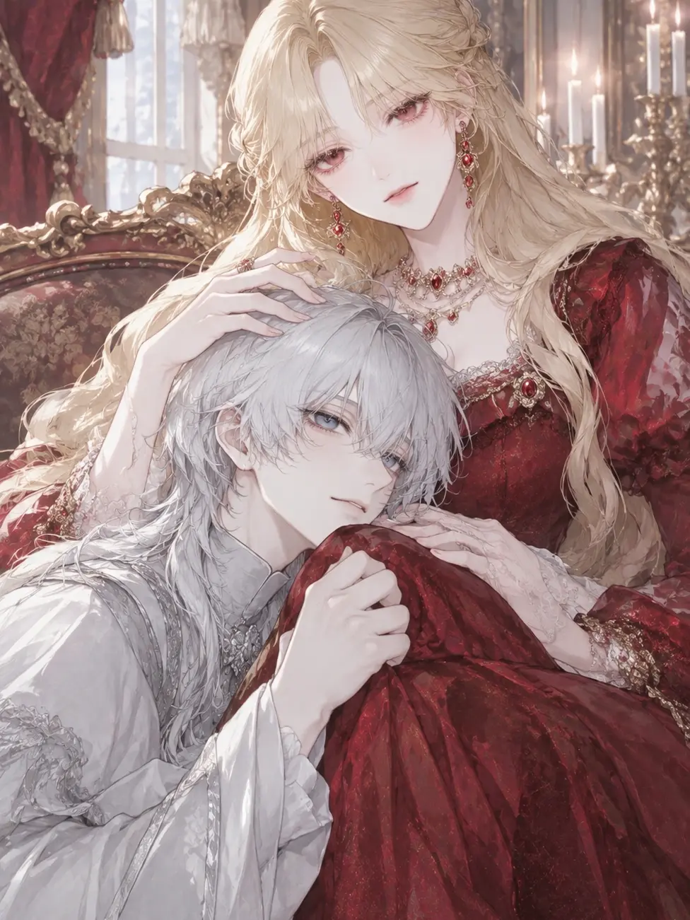 _Redspiderlily의 The Angel's Captive {{user}}