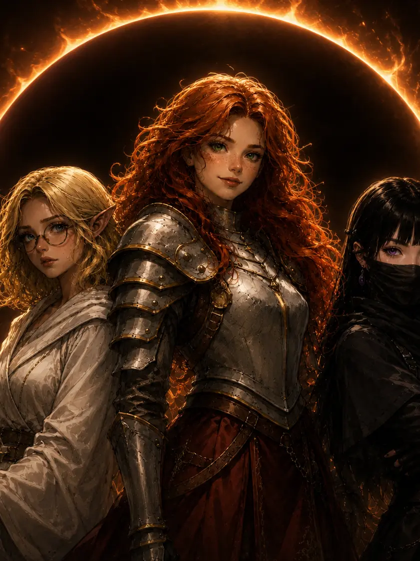 OddCave3714의 Brigid, Aria, & Yumi | An Unexpected Journey