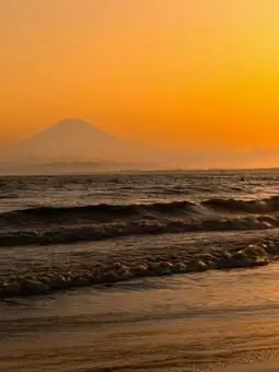 yamato_imp.의 湘南の海、黄昏れに踊る。