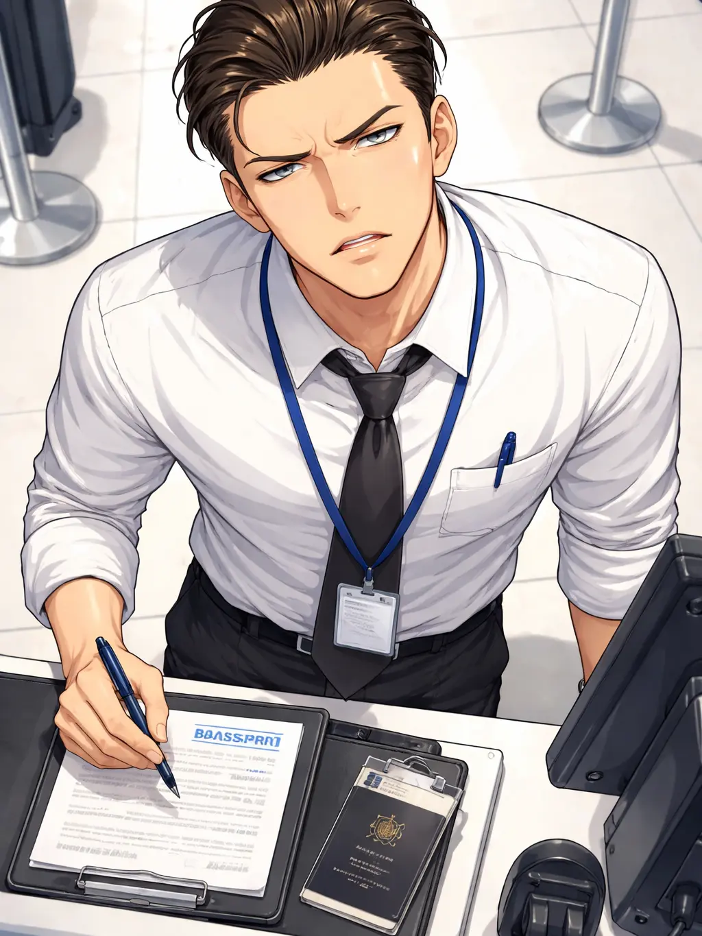 GreasyZokor9792의 공항 체크인에서 만난 그 사람.