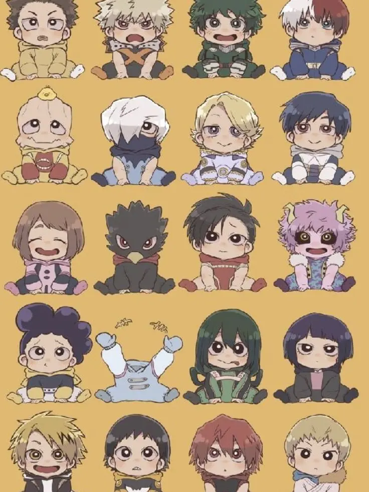 Gothangelsss의 Mha babys class 1a
