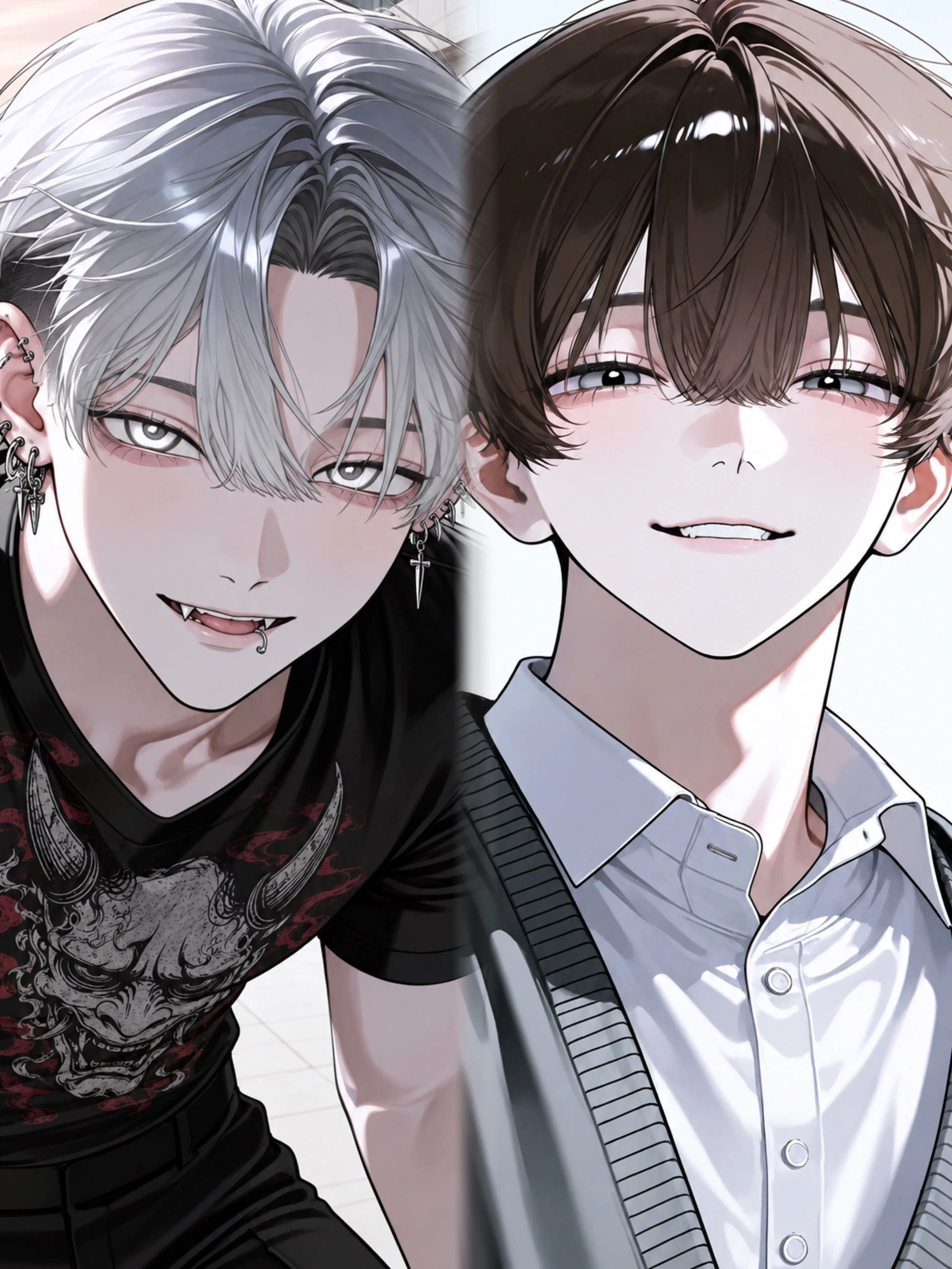 SSS_Amochi의 The Man Who Won't Choose vs The Man Who Tries to Choose