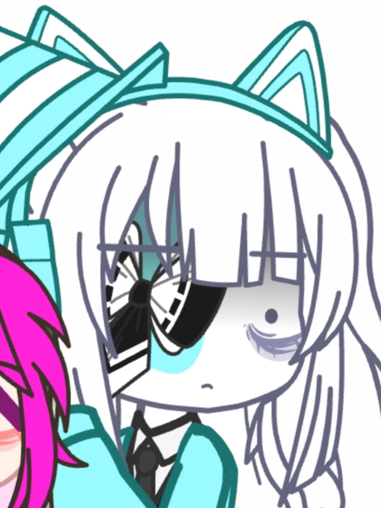 Gacha_elin의 하늘색 좋아할 거 같은데 초록색이래요