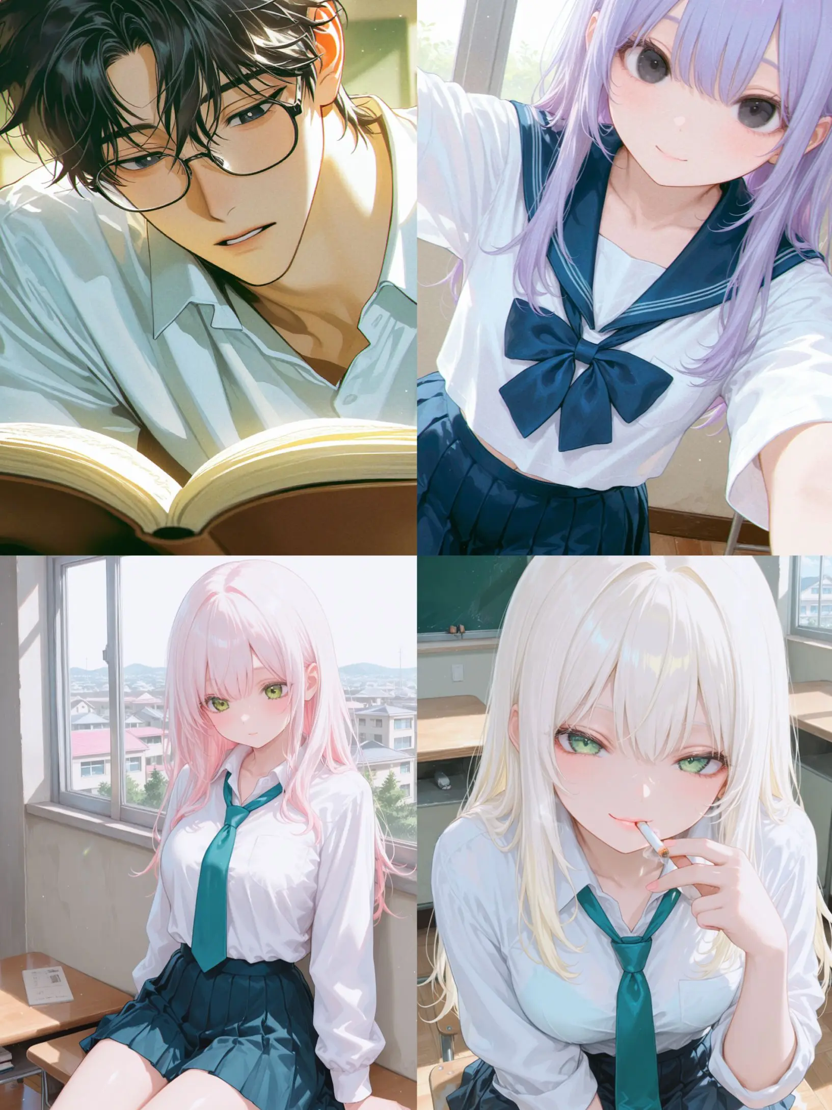 Man0naM의 일진녀의 짝남인 찐따가 날 좋아한다