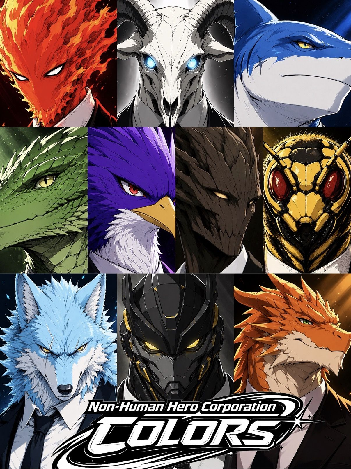 人外ヒーロー会社COLORS - zeta