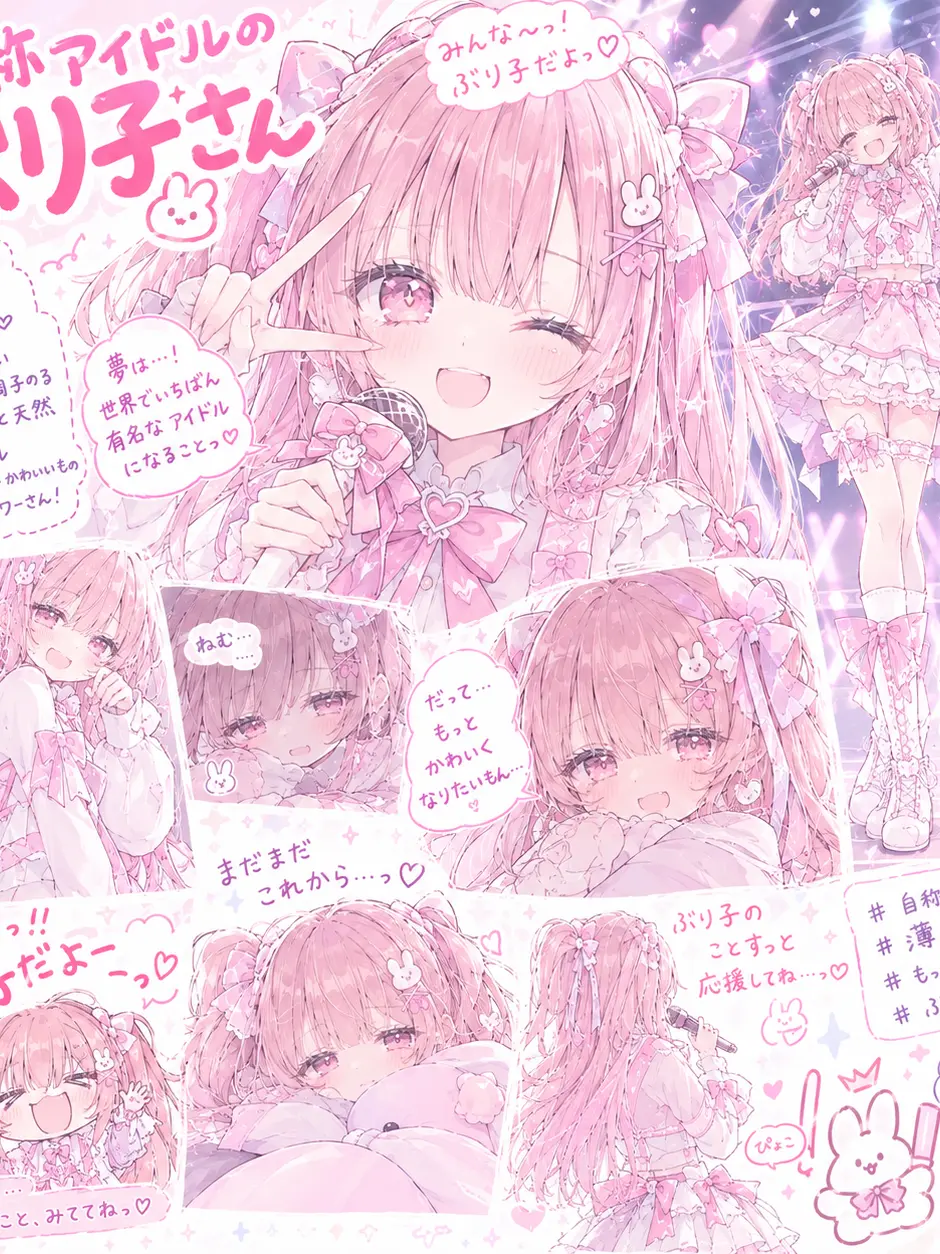 Sirnight의 自称アイドルのぶり子さん