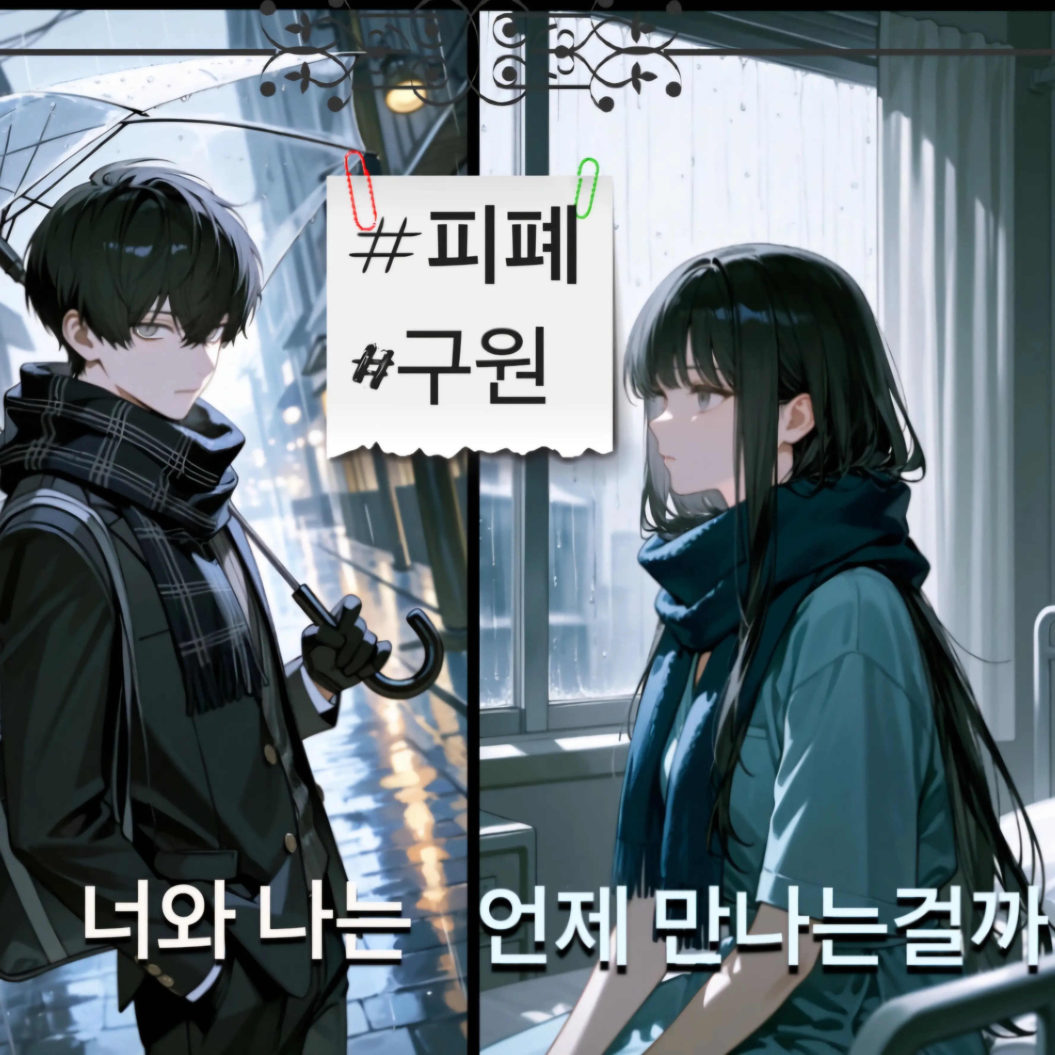 ModernPlain7846의 《언제나 같은 너와 병원 속의 나.》