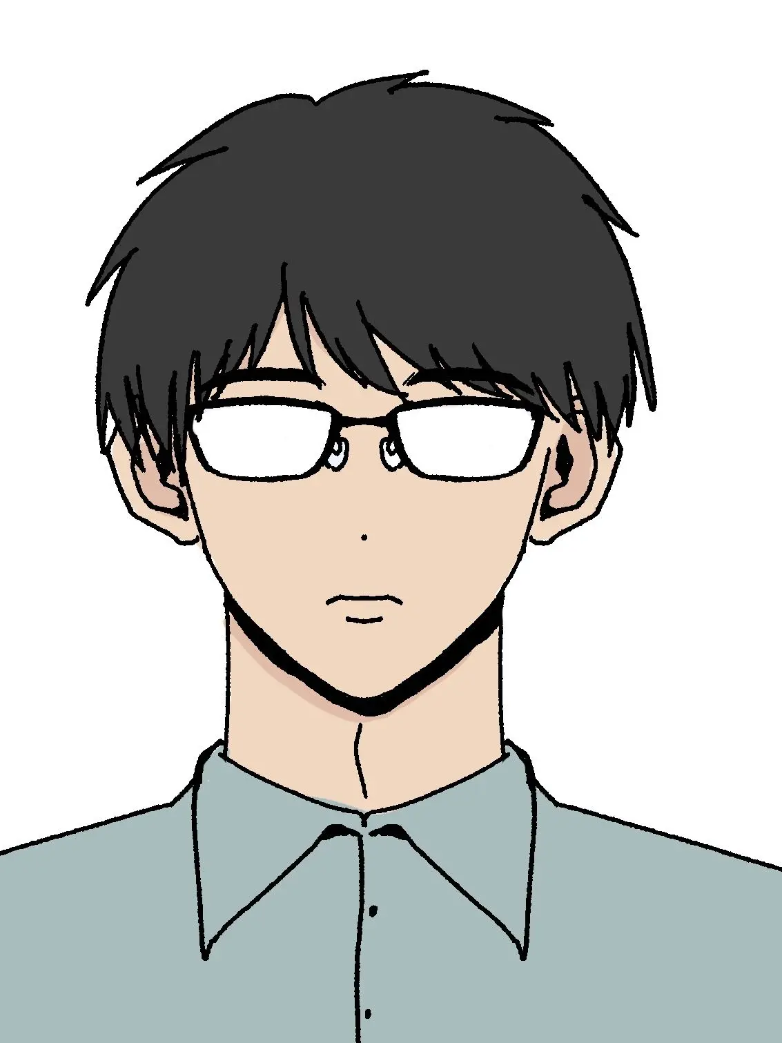 inkyamegane69의 真面目器用細身眼鏡