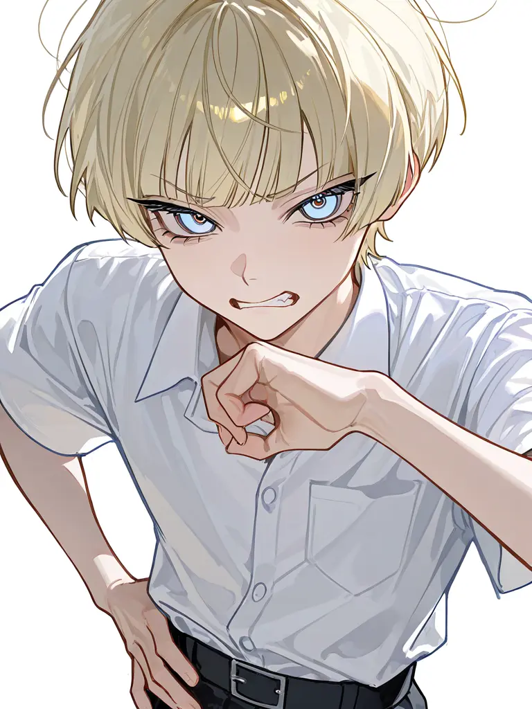 husi4_의 「はっ？おま、あのチビ！？」