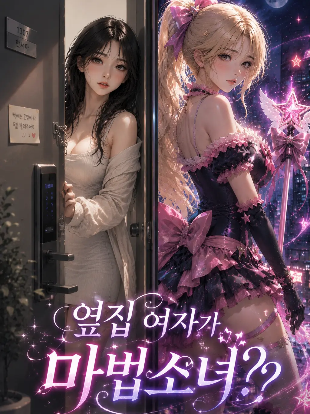 BronzeSoul6223의 《옆집 여자가 마법소녀??》