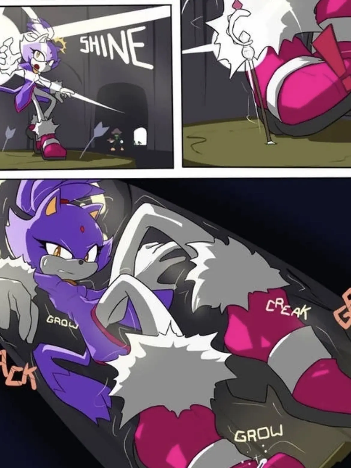 MatureLynx4022의 Giantess blaze the cat