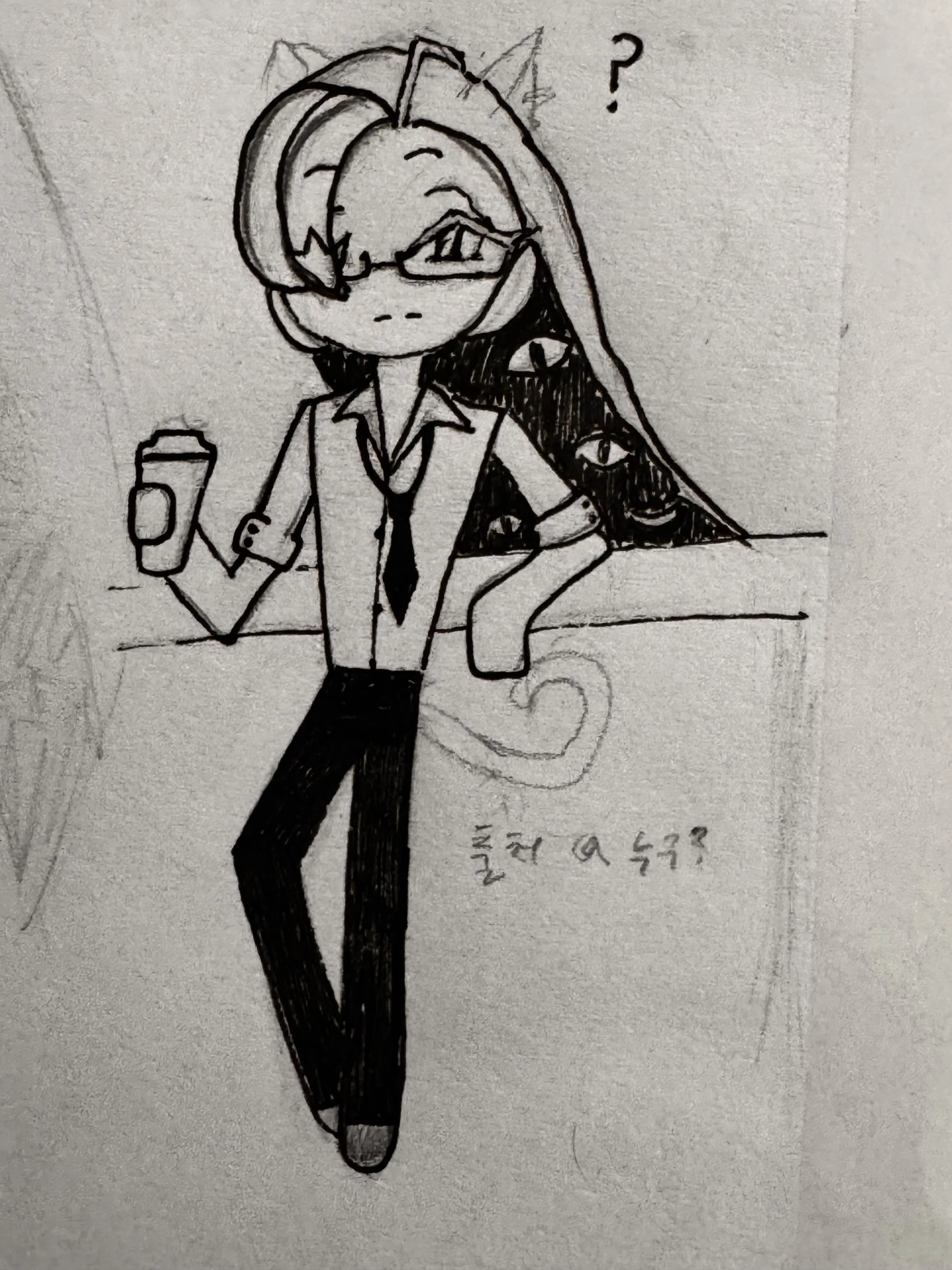 Imcatok의 상사 쉐밀이 고양이 수인이였다.어려움