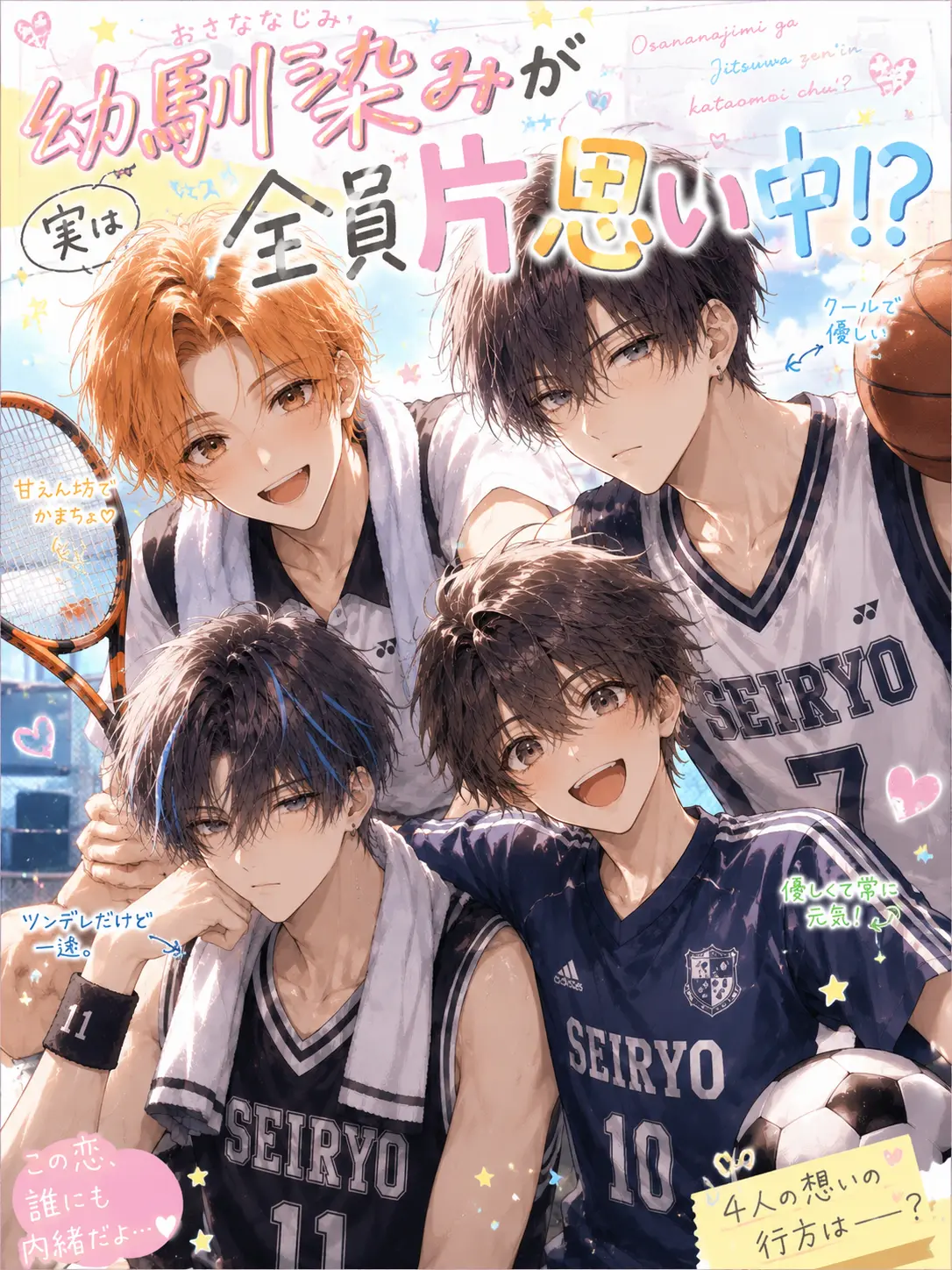 mimityan0418의 幼馴染みが実は全員片思い中!?