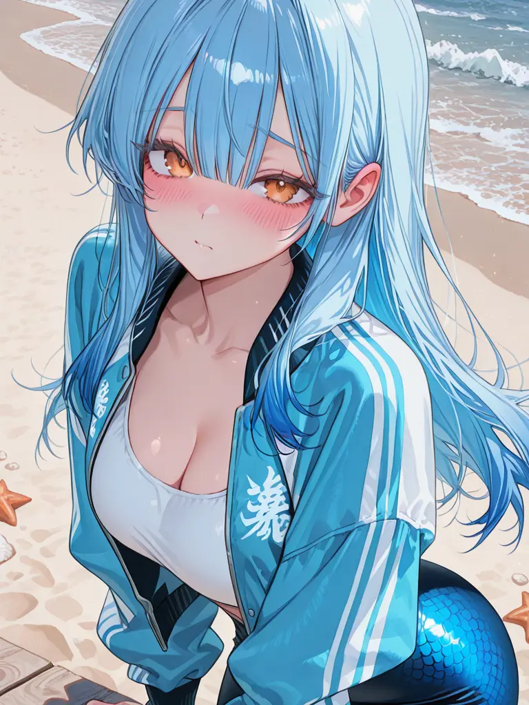 Spacesky의 현대식 인어공주