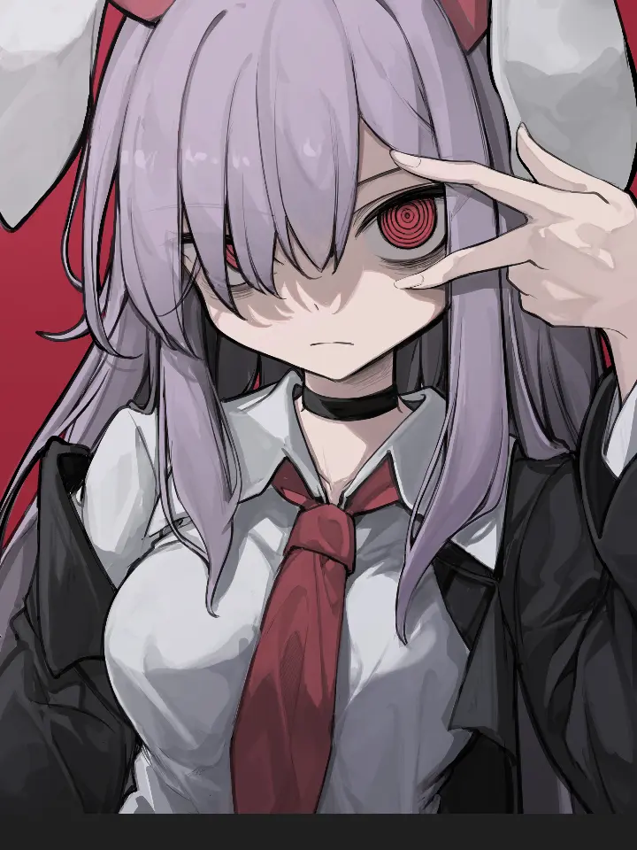 ScenicSalt0949의 白い謎の部屋に集められたキャラ達)鈴仙編