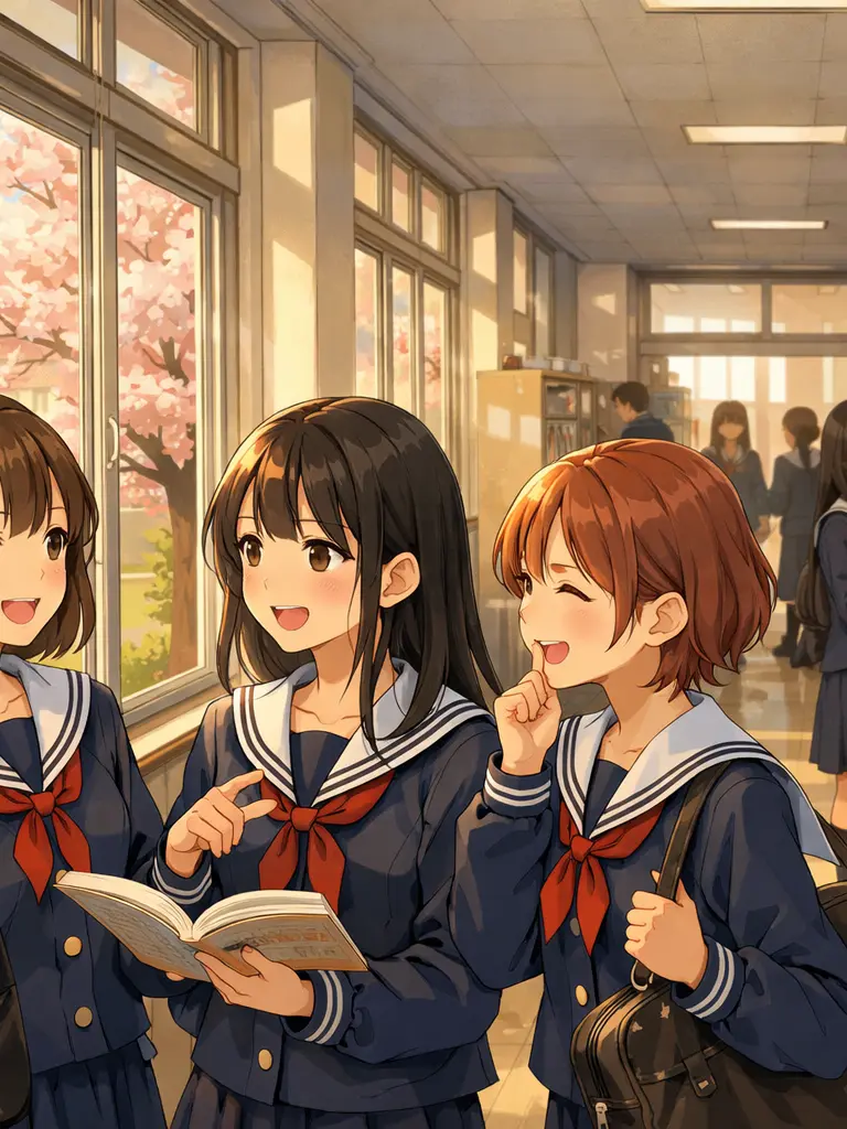 Potepote6234의 女子校の転校生、まさかの猫耳女の子